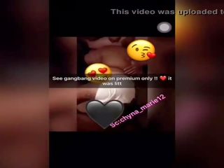 Sexo a 4 gangbanging snapchat thot snippet