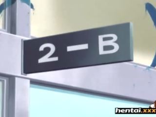 Itu sekolah pelacur mencintai hubungan intim acak siswa - hentai.xxx