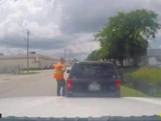 Roadside - stranded latina tonårs fucks lystnadsfull mechanic