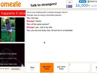 Férfi flaunts feleség tovább omegle