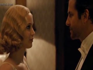 Jennifer lawrence - serena (2014) reged video show scene